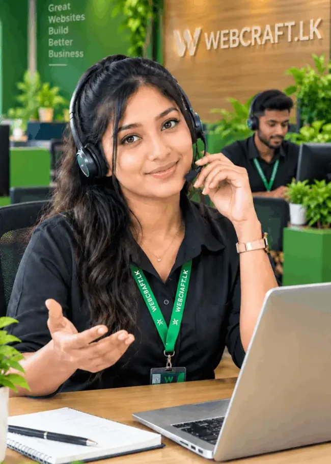 WebCraft.LK Support Assistant